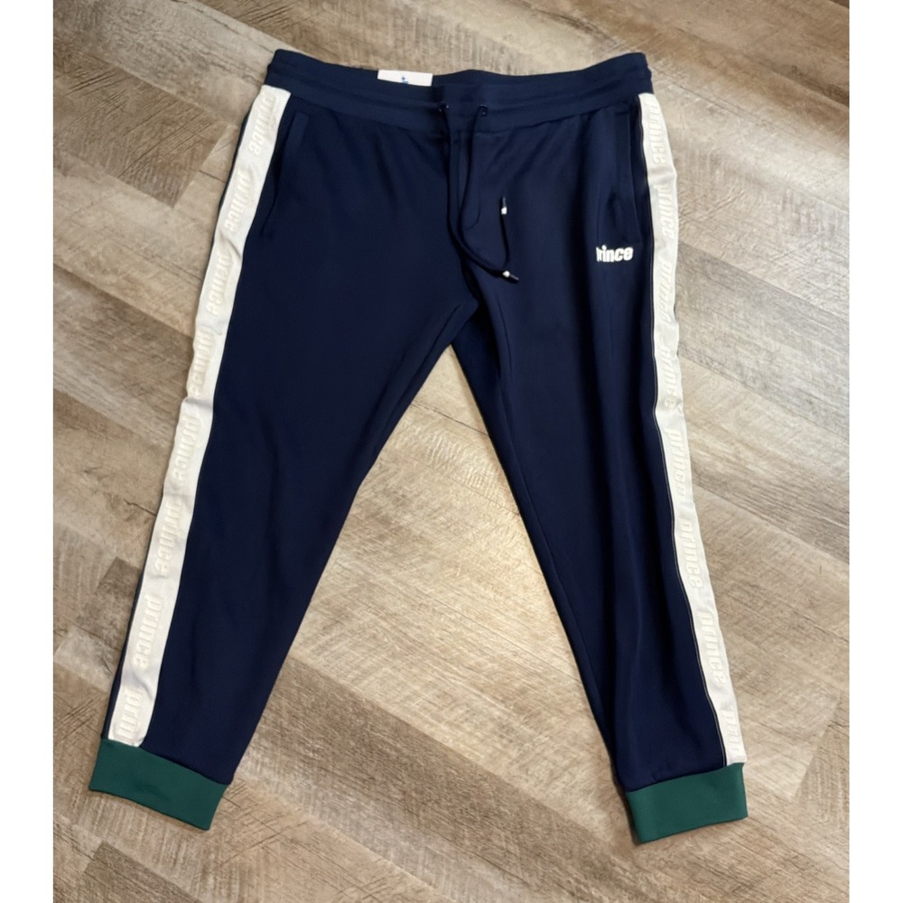 NWT Prince Pickleball Athletic Jogger Pants Men's XXL Navy Blue